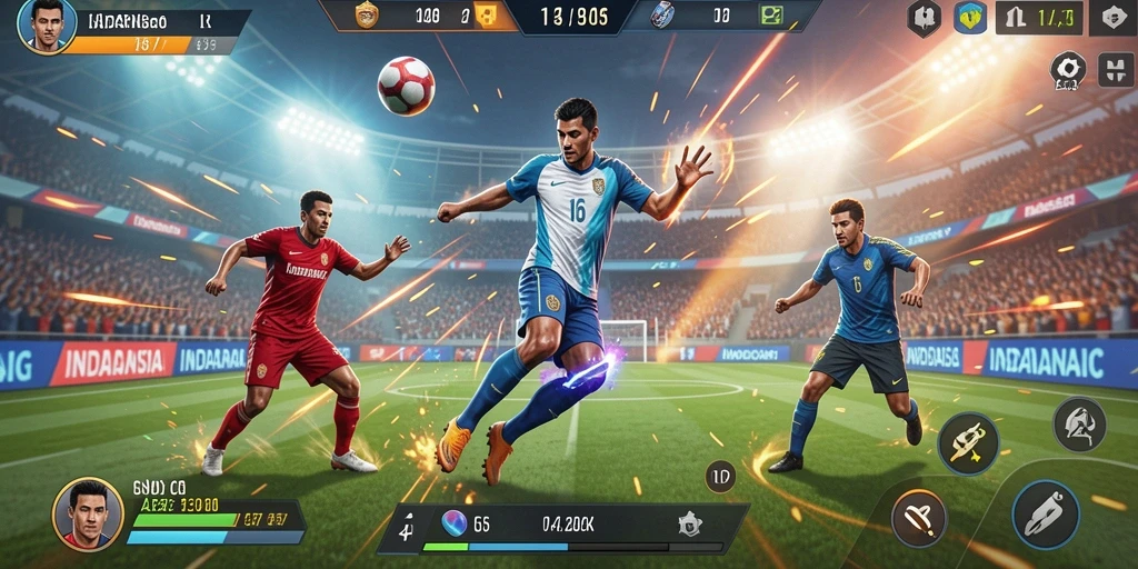 fb333 - Screenshot menampilkan salah satu mini-game yang seru.
